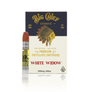 Big Chief THC Cartridge 1G – White Widow
