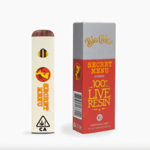 Secret Menu Big Chief Disposable Weed Pens: 1G (Hybrid)