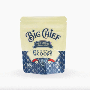 Triple Scoops Big Chief Premium Cannabis Flower | 3.5G Bag (Hybrid)