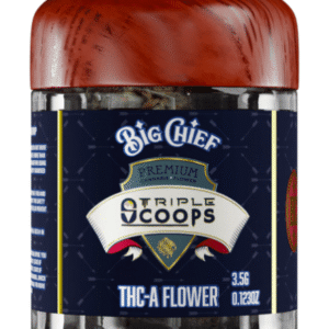 Triple Scoops Big Chief THC-A Flower | 3.5G (Hybrid)