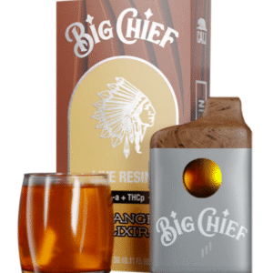 Orange Elixer Big Chief Live Resin THC-a Disposable Vape | 3G (Sativa)
