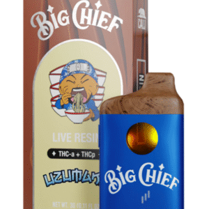 Uzumaki Big Chief Live Resin THC-a Disposable Vape | 3G Hybrid