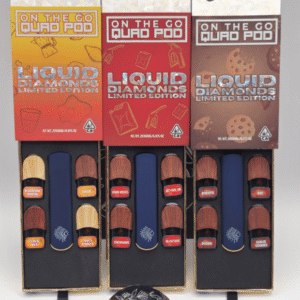 Big Chief On The Go Disposable Vape: Quad Pod Liquid Diamonds (Limited Edition) 4 PODS