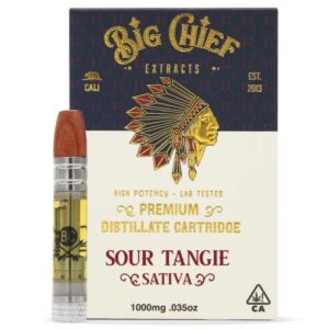 Big Chief THC Cartridge 1G – Sour Tangie